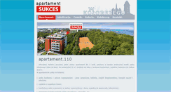 Desktop Screenshot of apartament.chsukces.pl